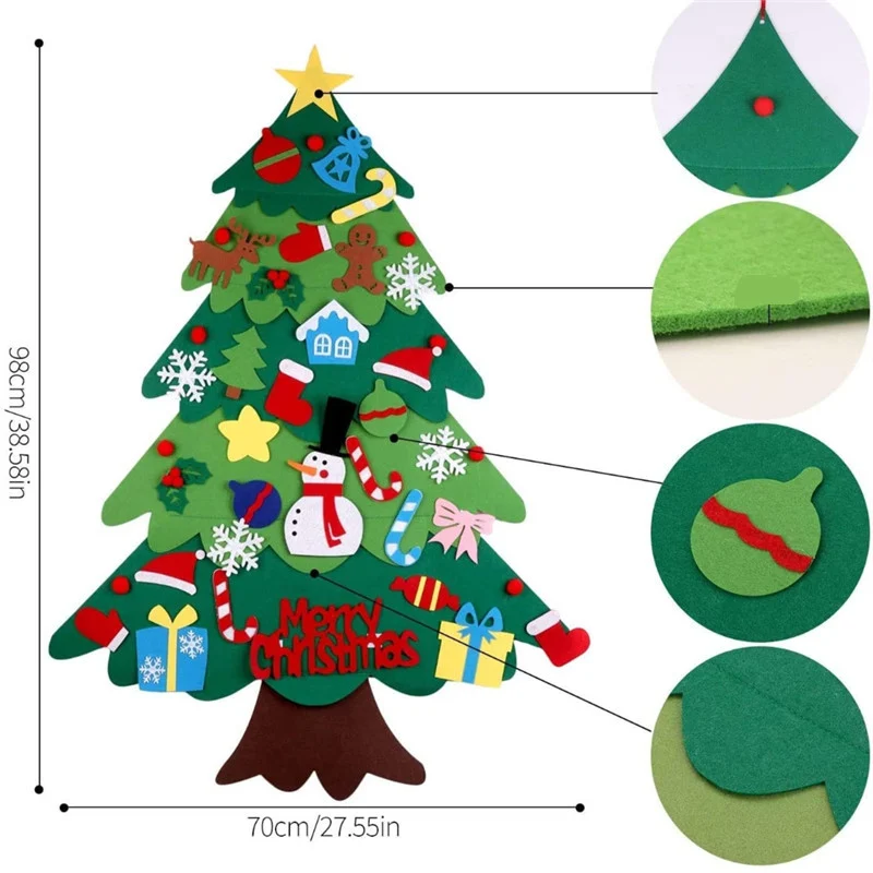 DIY Felt Christmas Tree